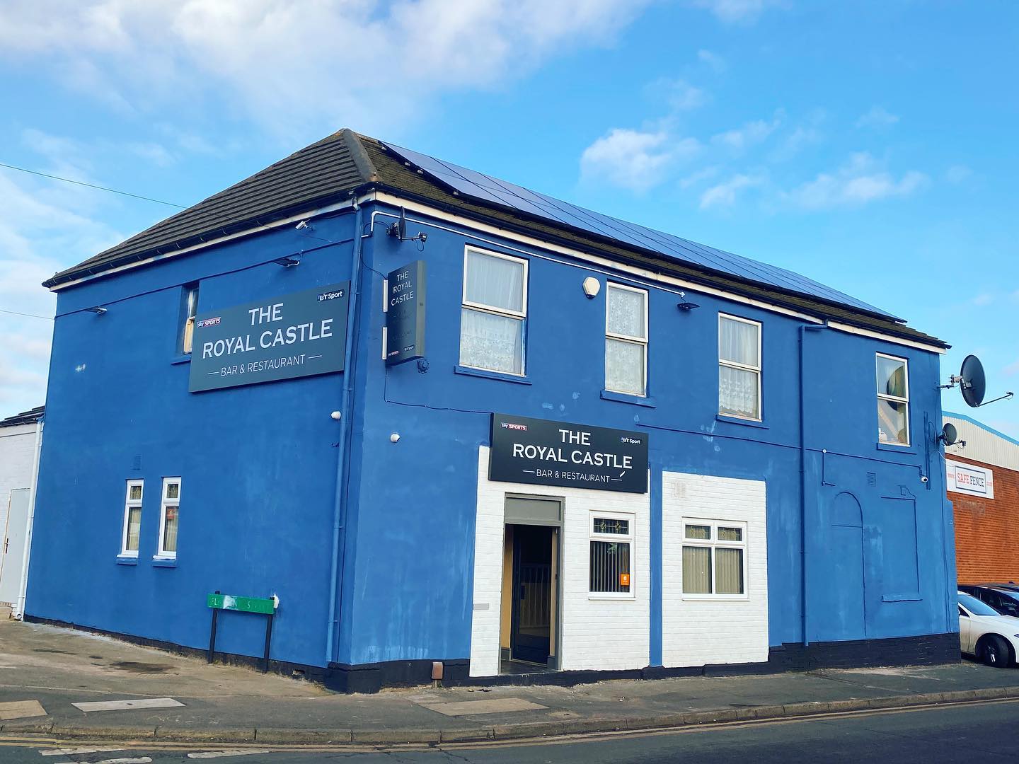 Interior of The Royal Castle restaurant